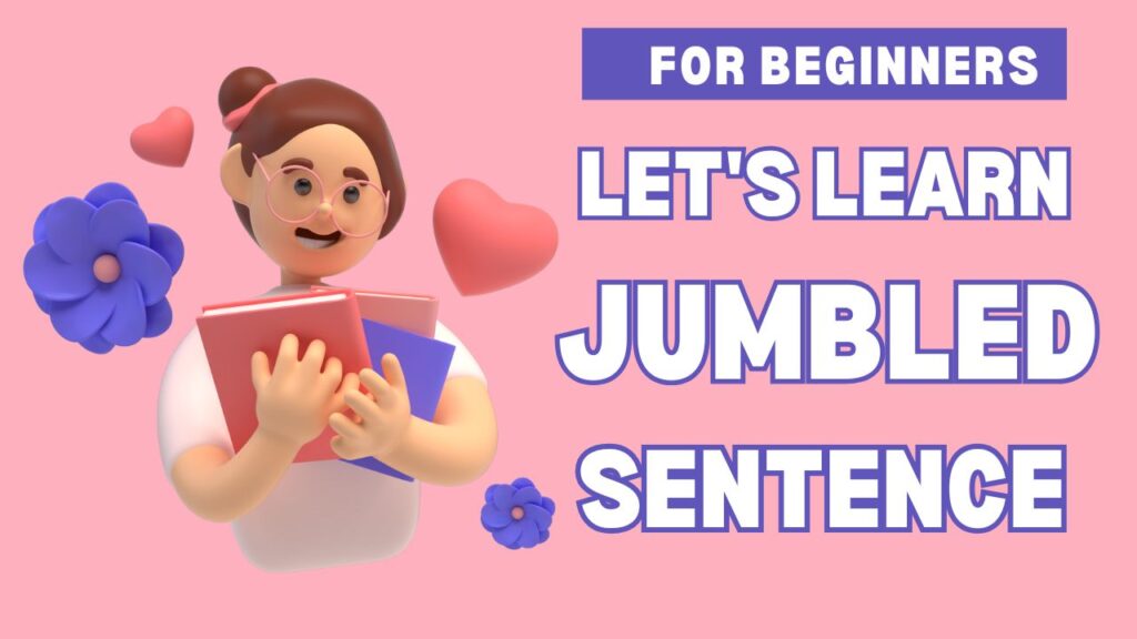 Jumbled Sentences for class 1 in English